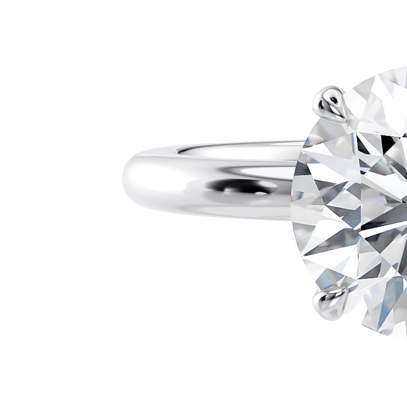 2 carat d colour laboratory grown diamond engagement ring made in Ireland by McGuire Diamonds. Available in platinum, white gold and 18ct yellow gold.