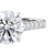 1 carat lab-created diamond solitaire engagement ring. McGuire Diamonds