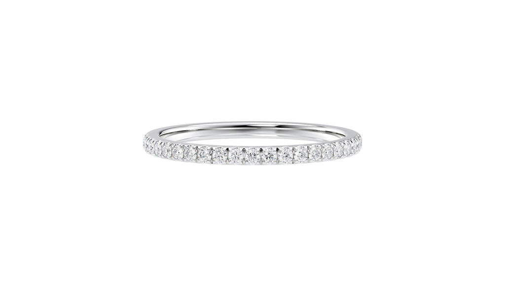 Have & Hold White Gold 2mm Diamond Wedding Ring