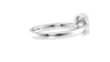 Oval Solitaire Tapered Band Diamond Engagement Ring
