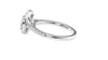 Round Halo Classic Diamond Band Engagement Ring