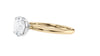 Round Solitaire Slim Band Diamond Engagement Ring
