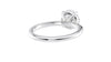 Round Solitaire Slim Band Diamond Engagement Ring