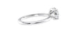 Round Solitaire Slim Band Diamond Engagement Ring