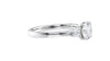 Round and Pear Cut 3 Stone Diamond Engagement Ring