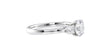 Round and Pear Cut Trilogy Diamond Engagement Ring