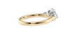 Oval & Pear Cut Trilogy Diamond Engagement Ring
