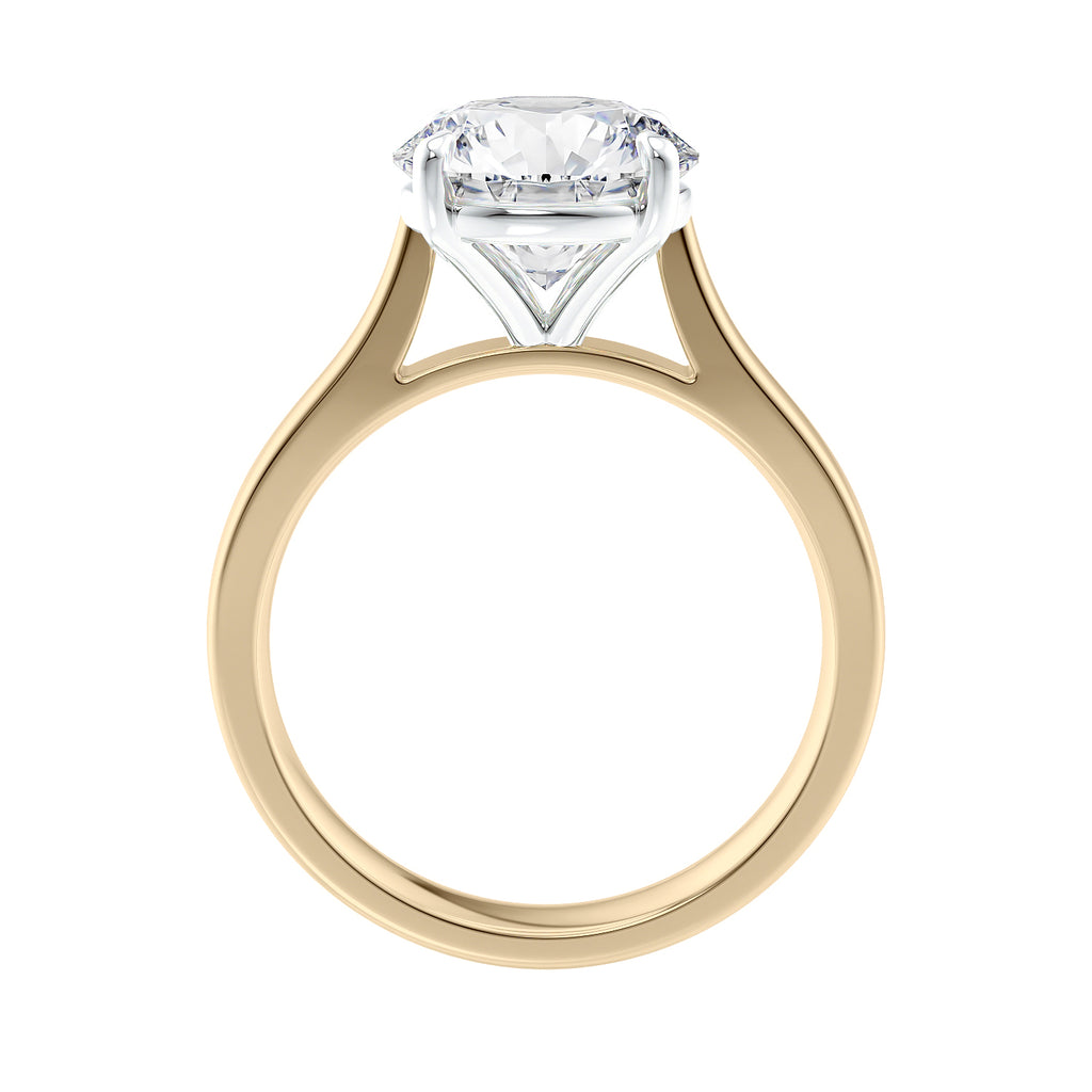 2 carat diamond engagement ring 18ct yellow gold
