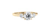 Round Classic 3 Stone Diamond Engagement Ring