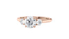 Round Classic 3 Stone Diamond Engagement Ring