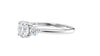 Round Classic 3 Stone Diamond Engagement Ring