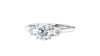 Round Classic 3 Stone Diamond Engagement Ring