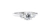 Round Classic 3 Stone Diamond Engagement Ring