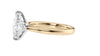 Marquise & Pear Cut 3 Stone Diamond Engagement Ring