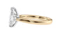 Marquise & Pear Cut 3 Stone Diamond Engagement Ring
