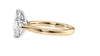 Marquise & Pear Cut 3 Stone Diamond Engagement Ring