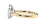 Marquise & Pear Cut 3 Stone Diamond Engagement Ring