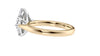Marquise & Pear Cut 3 Stone Diamond Engagement Ring
