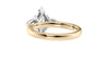 Marquise & Pear Cut 3 Stone Diamond Engagement Ring