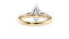 Marquise & Pear Cut 3 Stone Diamond Engagement Ring