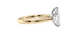 Marquise & Pear Cut 3 Stone Diamond Engagement Ring