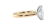 Marquise & Pear Cut 3 Stone Diamond Engagement Ring