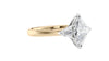 Marquise & Pear Cut 3 Stone Diamond Engagement Ring