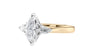 Marquise & Pear Cut 3 Stone Diamond Engagement Ring