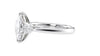 Marquise & Pear Cut 3 Stone Diamond Engagement Ring