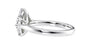 Marquise & Pear Cut 3 Stone Diamond Engagement Ring