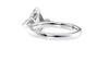 Marquise & Pear Cut 3 Stone Diamond Engagement Ring