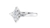 Marquise & Pear Cut 3 Stone Diamond Engagement Ring