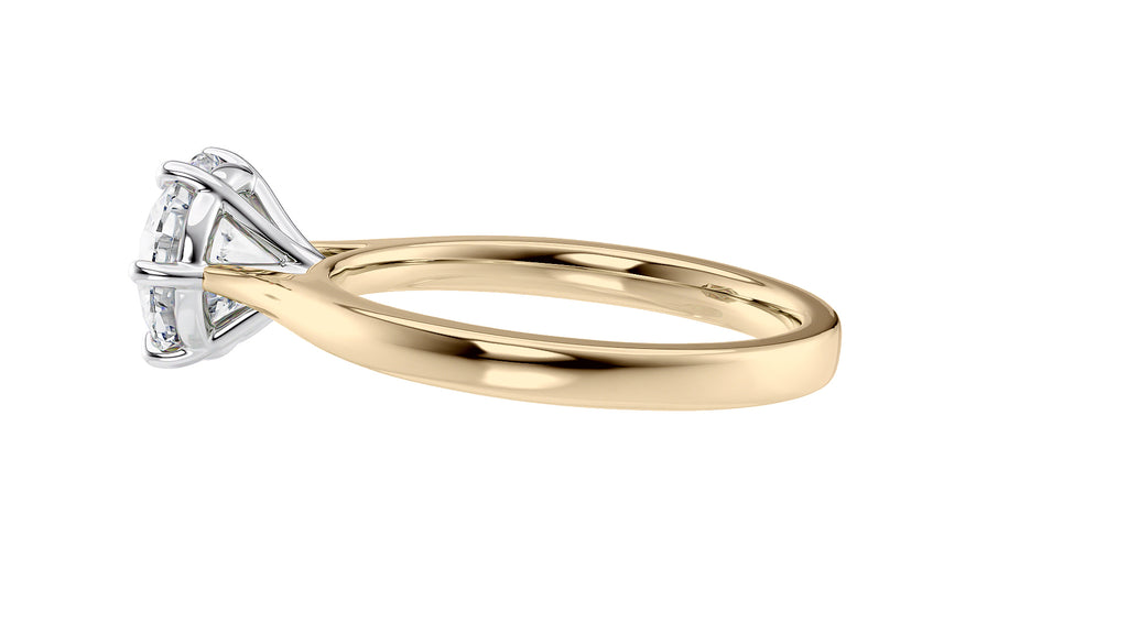 6 Claw Classic Diamond Engagement Ring
