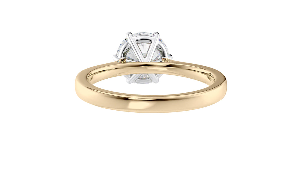 6 Claw Classic Diamond Engagement Ring