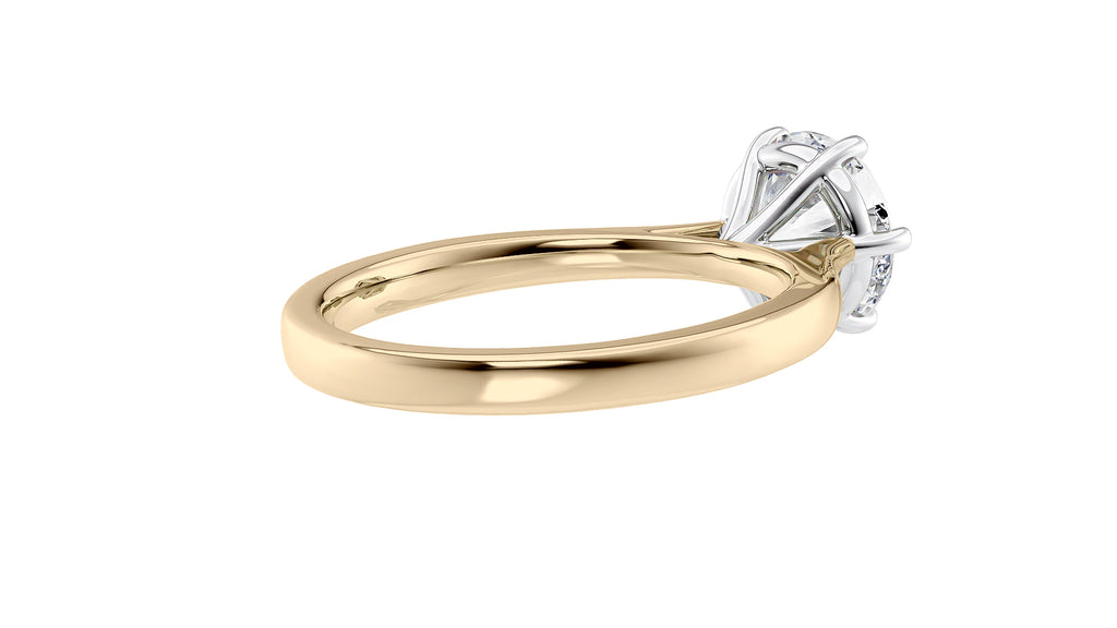 6 Claw Classic Diamond Engagement Ring