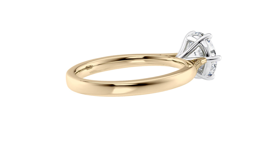 6 Claw Classic Diamond Engagement Ring