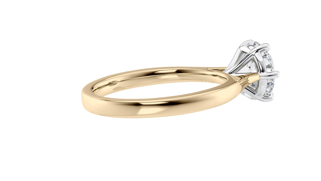 6 Claw Classic Diamond Engagement Ring