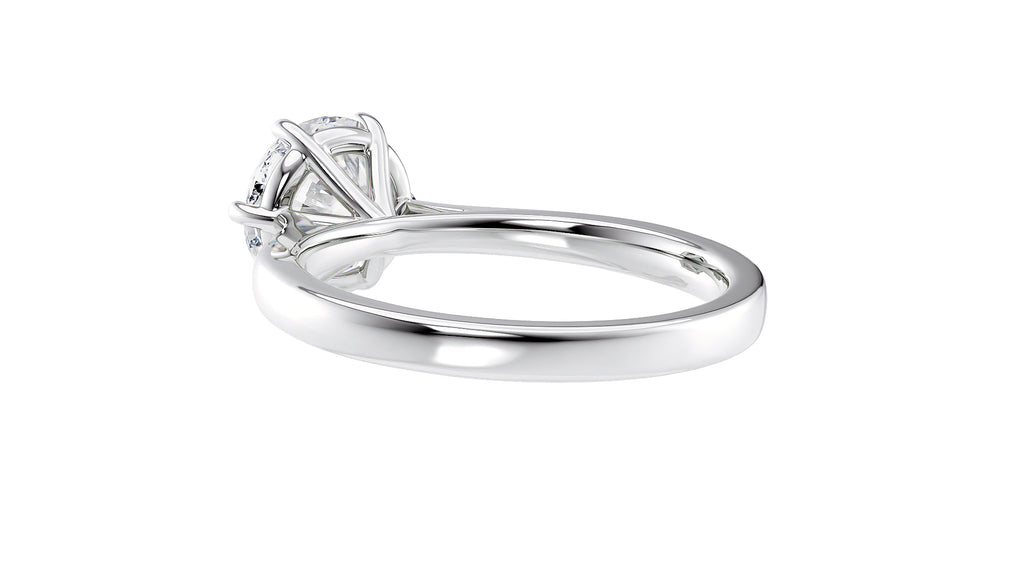 6 Claw Classic Diamond Engagement Ring