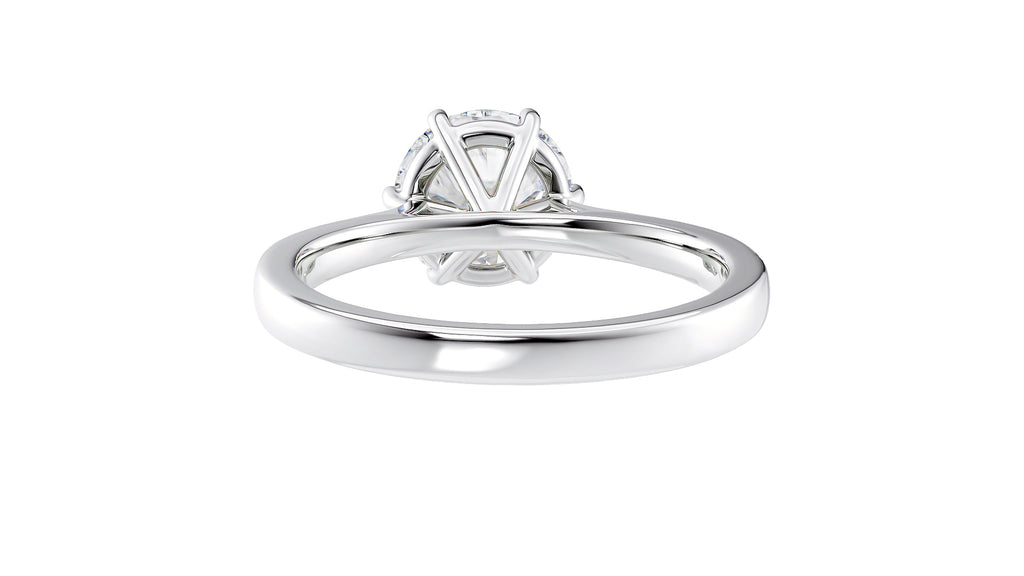 6 Claw Classic Diamond Engagement Ring