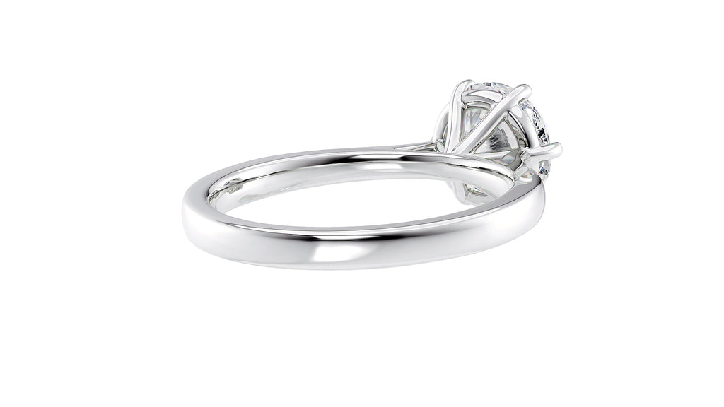 6 Claw Classic Diamond Engagement Ring