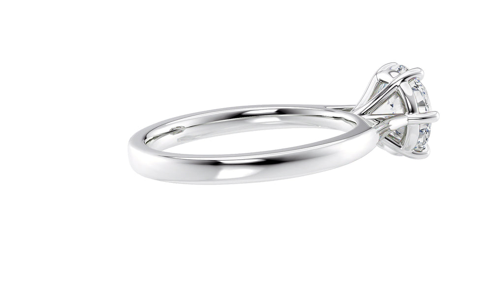 6 Claw Classic Diamond Engagement Ring