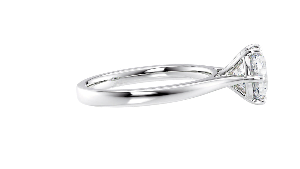 6 Claw Classic Diamond Engagement Ring