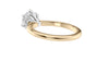 Round Solitaire 6 Claw Diamond Engagement Ring