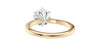 Round Solitaire 6 Claw Diamond Engagement Ring
