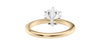 Round Solitaire 6 Claw Diamond Engagement Ring
