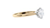 Round Solitaire 6 Claw Diamond Engagement Ring