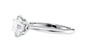 Round Solitaire 6 Claw Diamond Engagement Ring