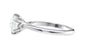 Round Solitaire 6 Claw Diamond Engagement Ring