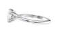 Round Solitaire 6 Claw Diamond Engagement Ring