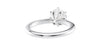 Round Solitaire 6 Claw Diamond Engagement Ring